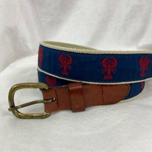 Leather man ltd leather lobster belt. 38
